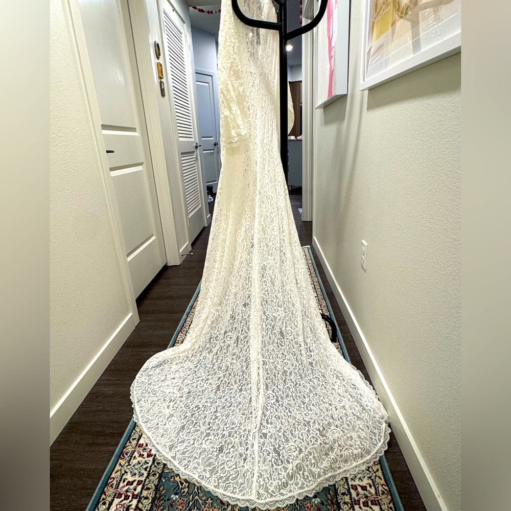 Wedding dress cape/duster - size 4X